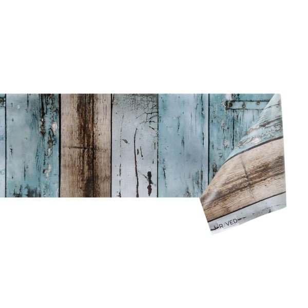 Raved tafelzeil steigerhout blauw