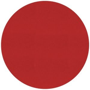Raved polyester tafelkleed rood