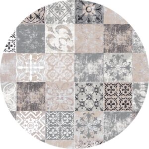 Raved Rond Tafelkleed - 140 ø - Polyester - Waterafstotend