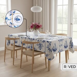 Raved Tafelzeil Beige 140 140 - PVC - Afwasbaar