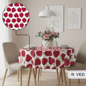 Raved Rond Tafelzeil - 140 ø - PVC - Afwasbaar