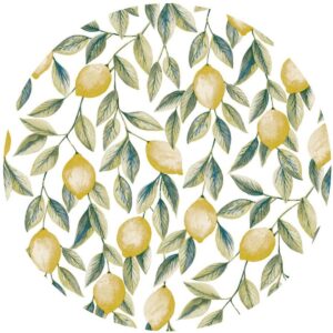 Raved Rond Tafelzeil - 140 ø - PVC - Afwasbaar