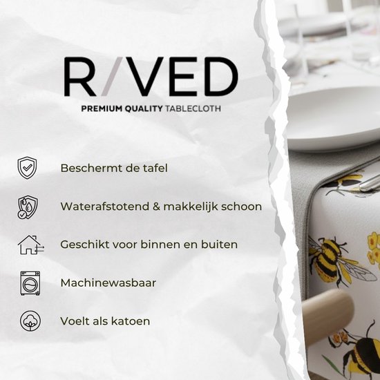 Raved Tafelzeil Design - 140 140 - PVC - Afwasbaar - Image 6
